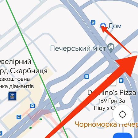 Центр Печерск Метро Зверинецкая, Печерская Apartment Kiev Bagian luar foto